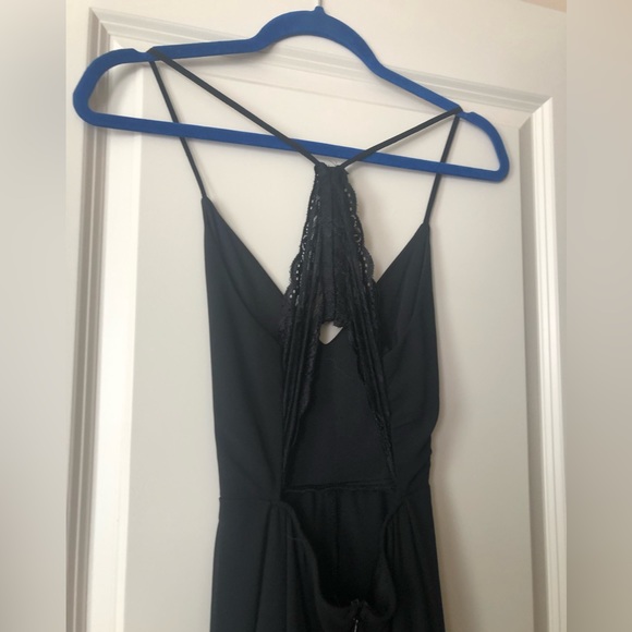 Lulus Maxi dress with lace back design - Picture 3 of 4